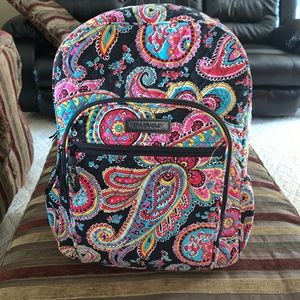 Vera Bradley backpack and pouch